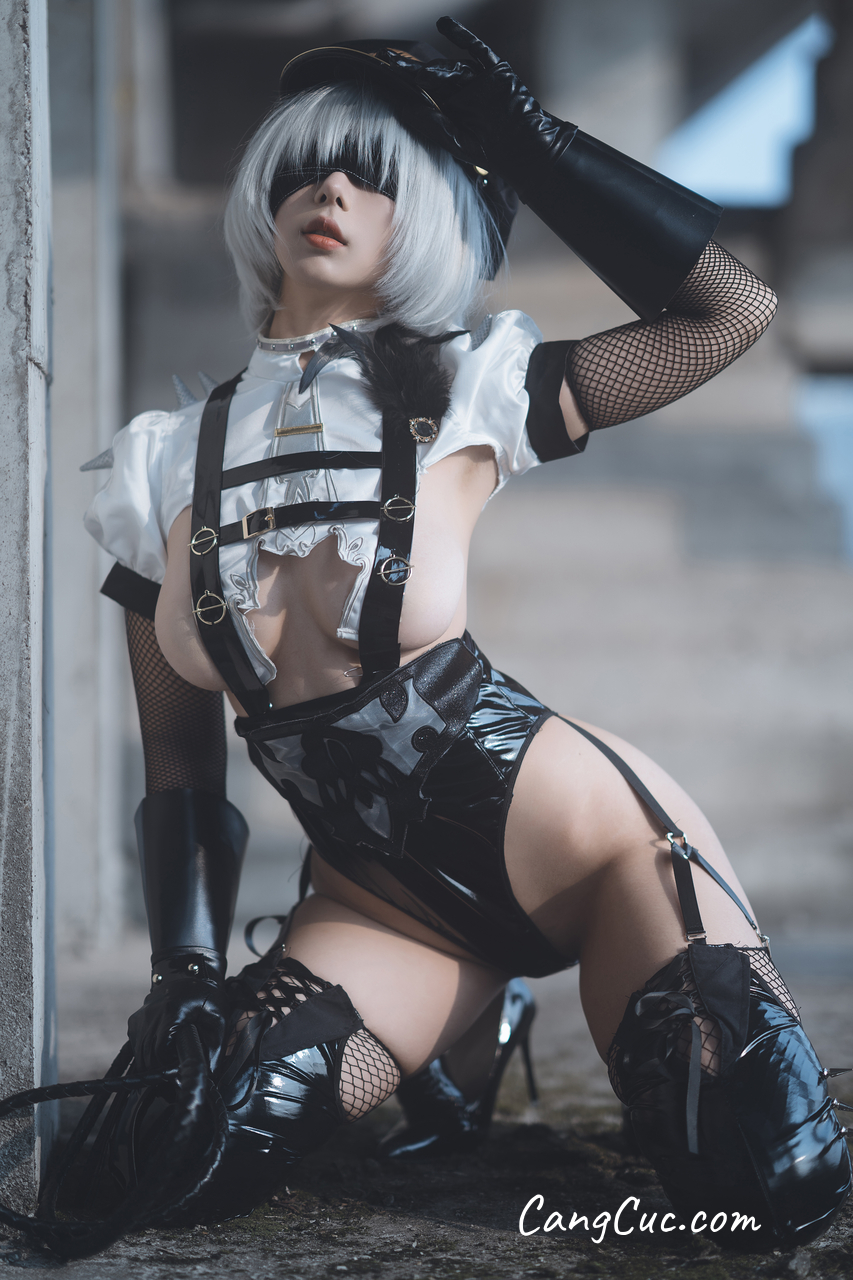 Coser@云溪溪 (Yunx1x1) & 奶桃 – 2B本 YoRHa No.2 Type B 上 ảnh 35